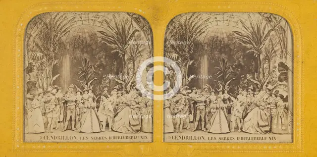Cendrillon. Les Serres d'Hurluberlu XIX, 1860s. Creator: Adolphe Block.