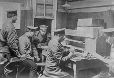 Censoring prisoners mail, Doeberitz, 23 Sept 1915. Creator: Bain News Service