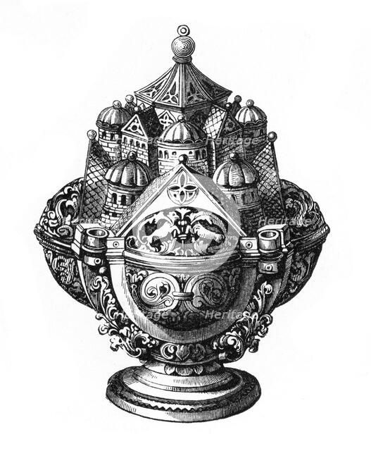Censer, 11th century, (1870). Artist: Unknown