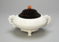 Censer in the Form of Ancient Bronze Tureen (gui), Qing dynasty (1644-1911). Creator: Unknown