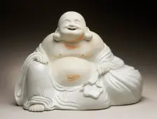 Censer (koro) in the Form of Hotei with His Bag, Late 18th-early 19th century. Creator: Unknown