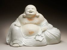 Censer (koro) in the Form of Hotei with His Bag, Late 18th-early 19th century. Creator: Unknown