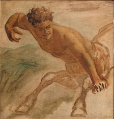 Centaur, 1866. Creator: Ludvig Abelin Schou
