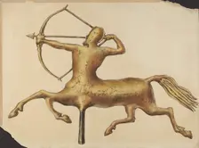 Centaur Weather Vane, c. 1938. Creator: James McLellan
