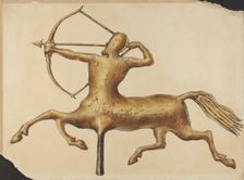 Centaur Weather Vane, c. 1938. Creator: James McLellan