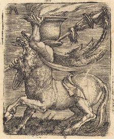 Centaur with a Vase, c. 1515/1525. Creator: Albrecht Altdorfer