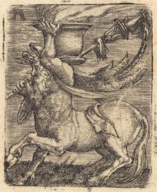 Centaur with a Vase, c. 1515/1525. Creator: Albrecht Altdorfer