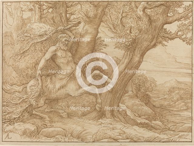 Centaur with Branches. Creator: Alphonse Legros.