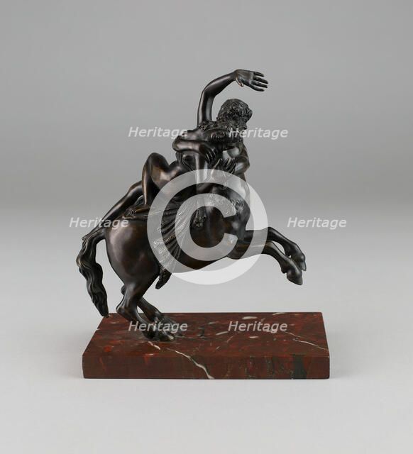 Centaur Abducting a Nymph, c. 1650. Creator: Francesco Fanelli.