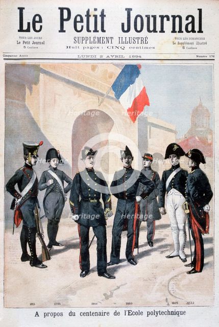 Centenary of the Polytechnic School, Paris, 1894. Artist: Unknown