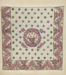 Centennial Quilt, 1935/1942. Creator: Unknown