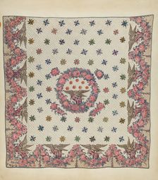 Centennial Quilt, 1935/1942. Creator: Unknown