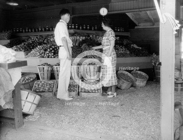 Center Market, Washington, D.C., 1936. Creator: Dorothea Lange.