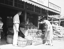 Center Market, Washington, D.C., 1936. Creator: Dorothea Lange