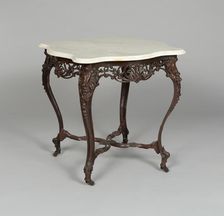Center Table, 1852. Creator: Chase Brothers & Co