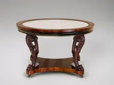Center table, about 1830. Creator: Unknown