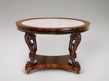 Center table, about 1830. Creator: Unknown
