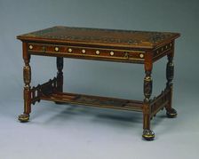 Center Table, c. 1875. Creator: Herter Brothers (American)