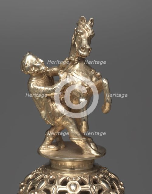 Centerpiece (lid), 1838-1848. Creator: Charles-Nicolas Odiot (French, 1826-1868).