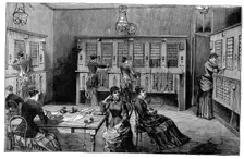 Central Telephone Exchange, Paris, 1883