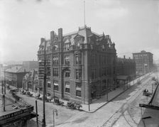 Central Union Station, Cincinnati, Ohio, between 1900 and 1910. Creator: Unknown