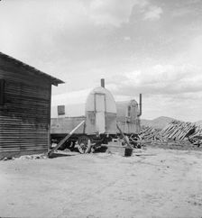 Central Utah dry land adjustment project, forty miles from Tooele, Utah, 1936. Creator: Dorothea Lange