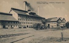 Central Vertientes Sugar Mill, Camaguey, Cuba c1910