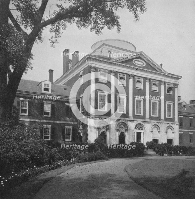 Central Administration Pavilion, Pennsylvania Hospital, Philadelphia, 1922. Artist: Unknown.