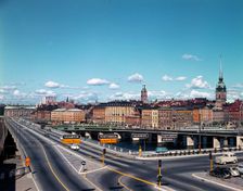 Central bridge, Stockholm, Sweden, 1960s. Creator: Unknown
