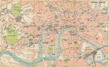 Central Bristol c20th Century. Artist: John Bartholomew