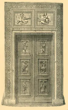 Central Door, South Kensington Museum c1860s, (1881). Creator: Unknown