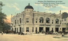 Central Fire Station, Houston, Texas, USA, 1911