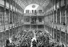 Central hall of the Royal Army Clothing Depot, Pimlico, c1880