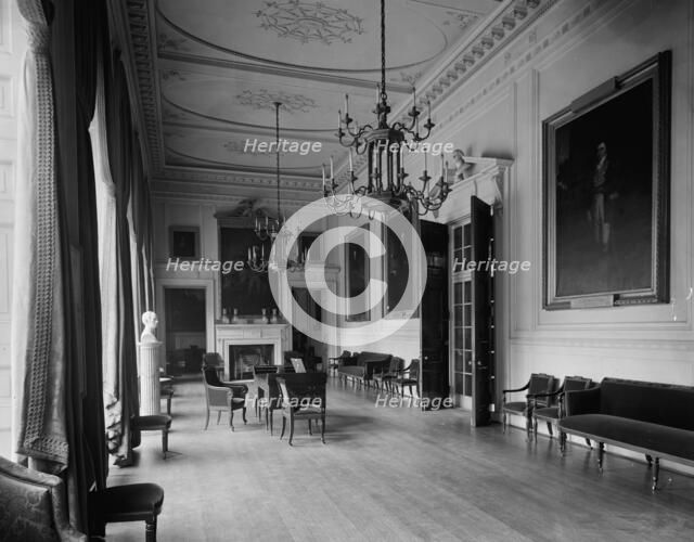 Central hall, Governor's room, City Hall, New York, c.between 1910 and 1920. Creator: Unknown.