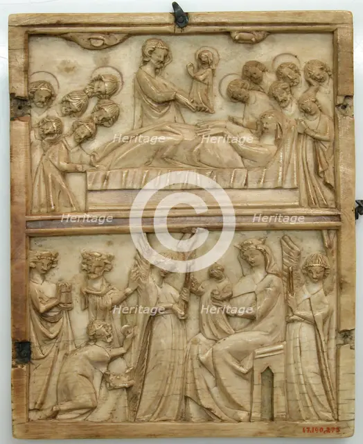 Central Leaf of a Diptych, French (?) or North Italian, 14th century. Creator: Unknown.