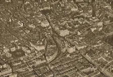 Central London From Burlington House To Trafalgar House As The Aircraft Sees It c1935. Creator: Aerofilms