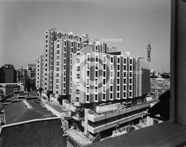 Central London YMCA, Great Russell Street, Camden, London, 08/07/1976. Creator: John Laing plc.