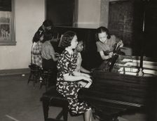 Central Manhattan Music Center, 1938. Creator: Aubrey Pollard
