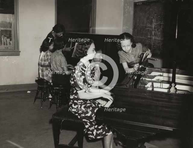 Central Manhattan Music Center, 1938. Creator: Aubrey Pollard.
