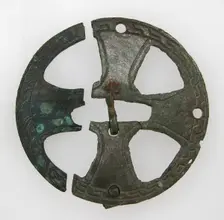 Central Mount of Purse, Frankish, 7th century (?). Creator: Unknown