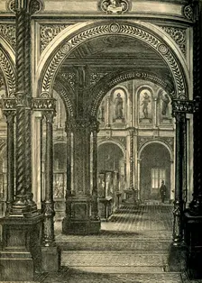 Central or Loan Court, South Kensington Museum c1860s, (1881). Creator: John Watkins