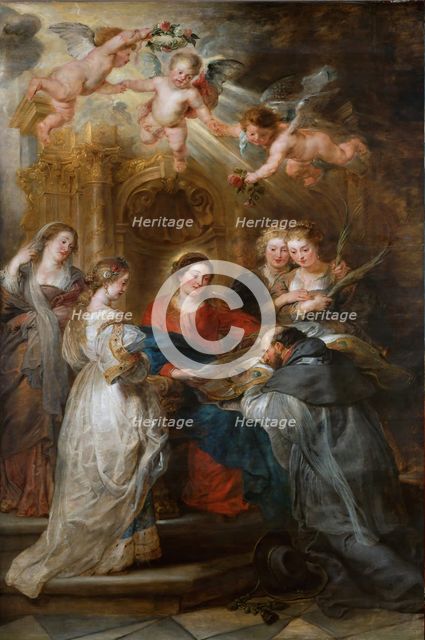 Central panel of the Ildefonso Altarpiece, c. 1630-1631.