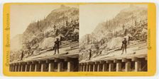 Central Pacific Railroad, California, 1864/69. Creator: Alfred A. Hart