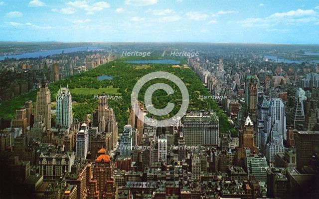 Central Park, New York City, New York, USA, 1961. Artist: Unknown