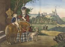 Central Park, New York: the First Ride, c1873. Creator: Unknown