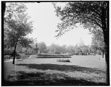 Central Park and State Capitol, St. Paul, Minn., c1902. Creator: William H. Jackson