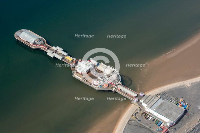 Central Pier, Blackpool, 2021. Creator: Damian Grady.