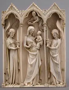 Central Portion of a Tabernacle, French, ca. 1275-1300. Creator: Unknown