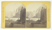 Central portion of Cañon de Chelle, New Mexico..., 1873. Creator: Tim O'Sullivan