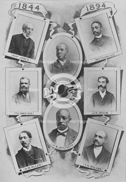 Central Presbyterian Church, Philadelphia; Robt. Jones; W. C. Young; Rev. J. B. Reeve, D.D...., 1894 Creator: Unknown.